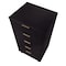 Manhattan Comfort Granville Tall 23.62 Narrow Dresser in Black DR-5002 - alternate 4
